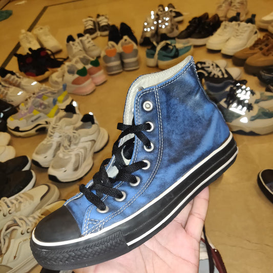 Blue High-Top Converse Chuck Taylor All Star Sneakers